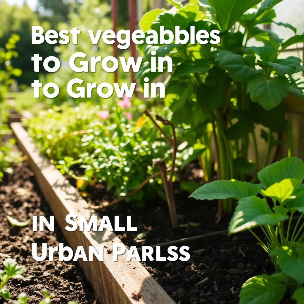 Best Vegetables to Grow in Small Urban Spaces supporting image