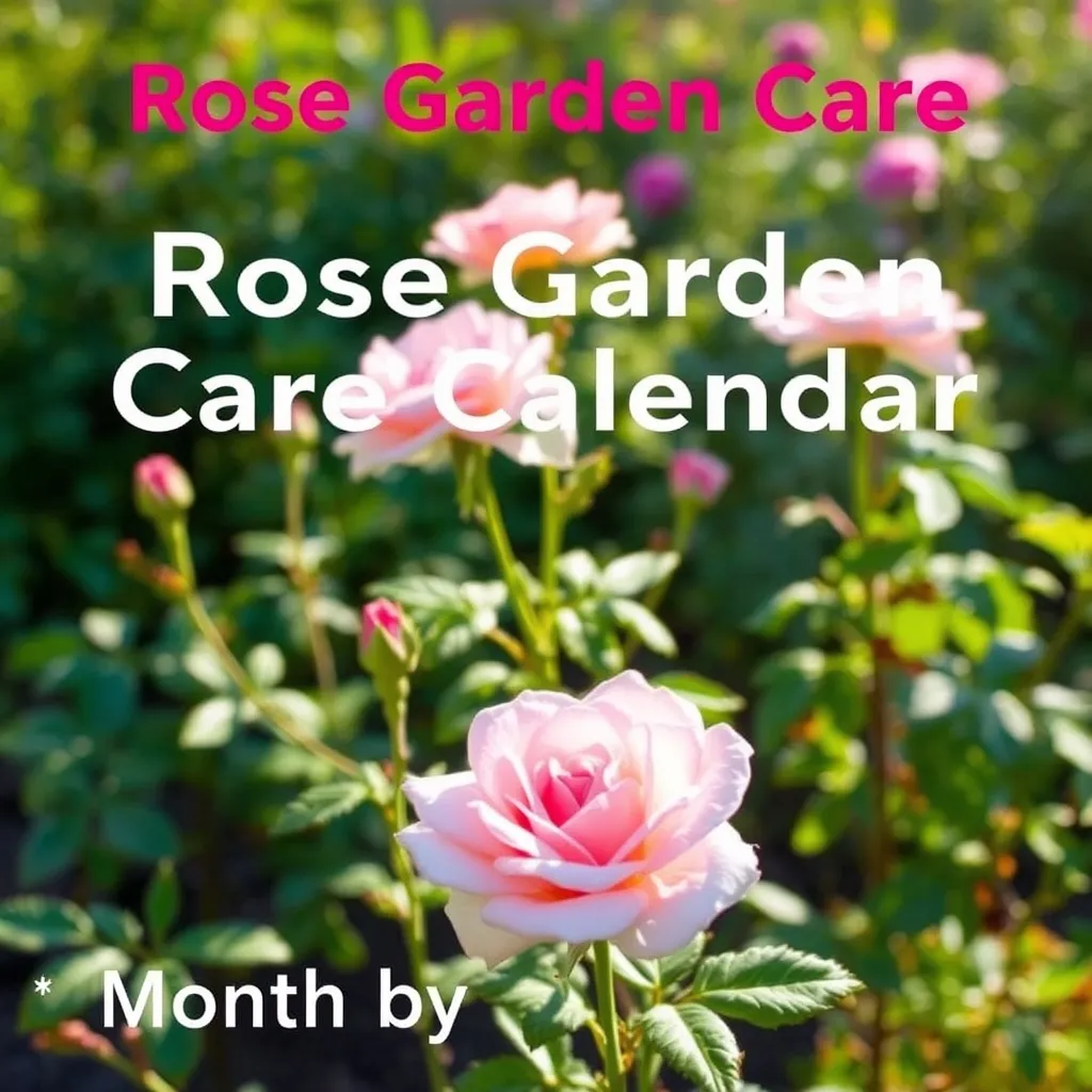 Rose Garden Care Calendar: Month by Month Guide supporting image